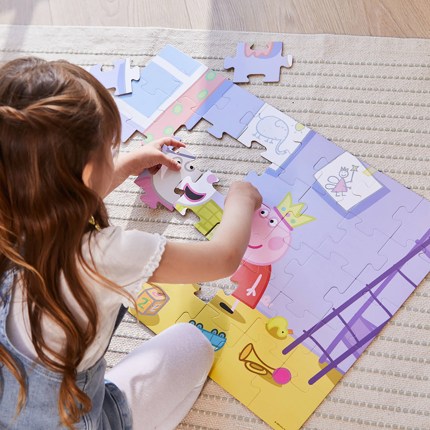 Weer verkrijgbaar - Peppa Pig - Puzzelkoffer - Peppa Teddy