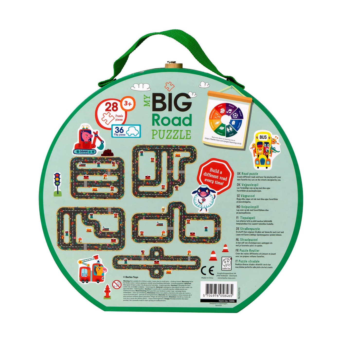 Weer Verkrijgbaar - Mijn GROTE Wegpuzzelkoffer - in Mooie en leuke koffer!