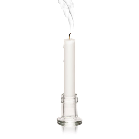 Candleholder N°1 Elegante kandelaar gemaakt van gerecycled glaswerk